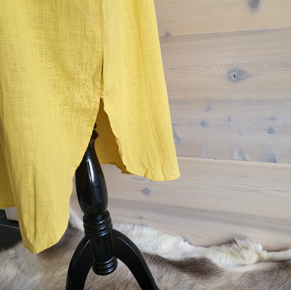 Zanzea 3/4 Sleeve Midi Shirt Dress NWT size M - Picture 6 of 8